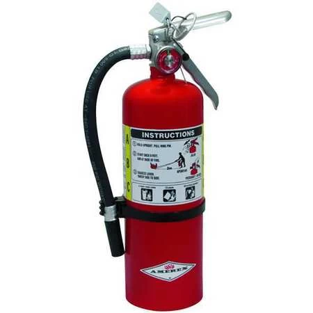 Amerex B424, 5lb ABC Dry Chemical Class A B C Fire Extinguisher…