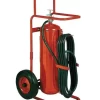 Badger™ Wheeled Stored Pressure 125 Lb Purple K Wheeled Fire Extinguisher W/ Brass Valve & Rubber Wheels – 240B:C