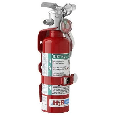 Amerex Model A344T 1.4 Lb Halon 1 Fire Extinguisher 2B:C UL Rating